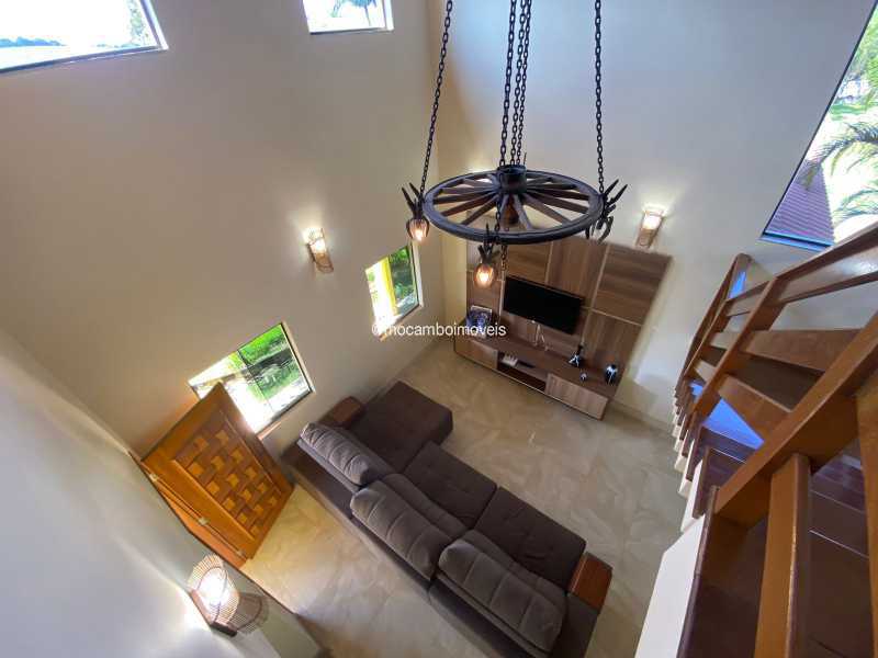 Conheça Sala de estar do imóvel - Chácara 1858m² à venda Itatiba,SP Jardim Leonor - R$ 2.200.000 - FCCH40061 - 4 Sala de estar - 4