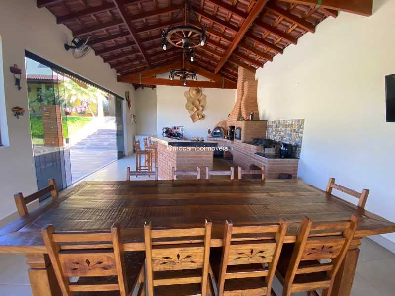 Conheça Área gourmet do imóvel - Chácara 1858m² à venda Itatiba,SP Jardim Leonor - R$ 2.200.000 - FCCH40061 - 14 Área gourmet - 14