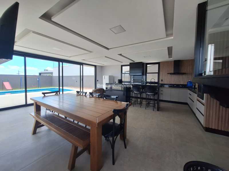 Conheça Sala de jantar do imóvel - Casa em Condomínio 3 quartos à venda Itatiba,SP Condomínio Reserva Santa Rosa - R$ 2.660.000 - FCCN30753 - 7 Sala de jantar - 7