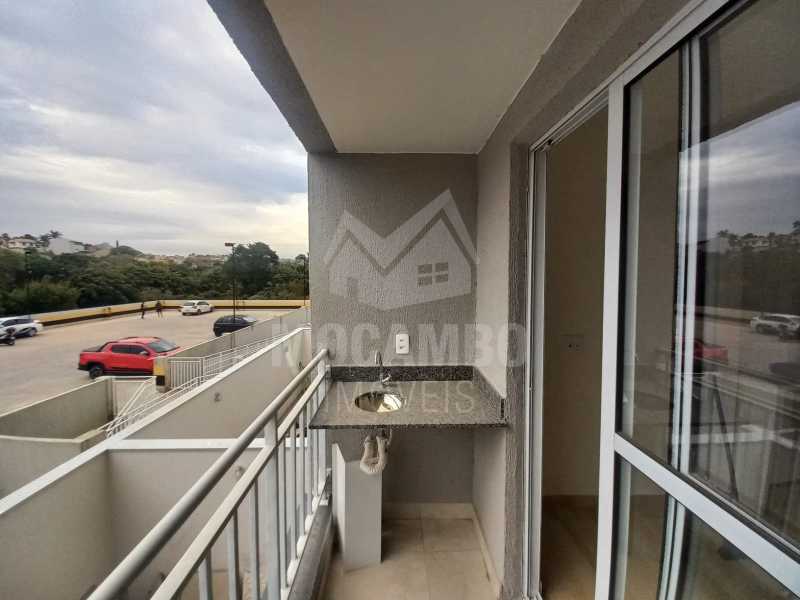Conheça Varanda do imóvel - Apartamento 2 quartos para alugar Itatiba,SP Núcleo Residencial Doutor Luiz de Mattos Pimenta - R$ 2.300 - FCAP22064 - 3 Varanda - 3
