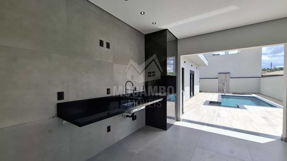 Conheça Área gourmet e piscina do imóvel - Casa em Condomínio 3 quartos à venda Itatiba,SP Bairro do Engenho - R$ 1.600.000 - FCCN30899 - 21 Área gourmet e piscina - 21