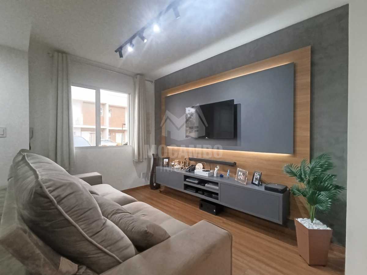 Conheça Sala de tv do imóvel - Casa em Condomínio 2 quartos à venda Residencial Pateo Santo Antônio - Itatiba,SP Jardim México - R$ 760.000 - FCCN20138 - 1 Sala de tv - 1