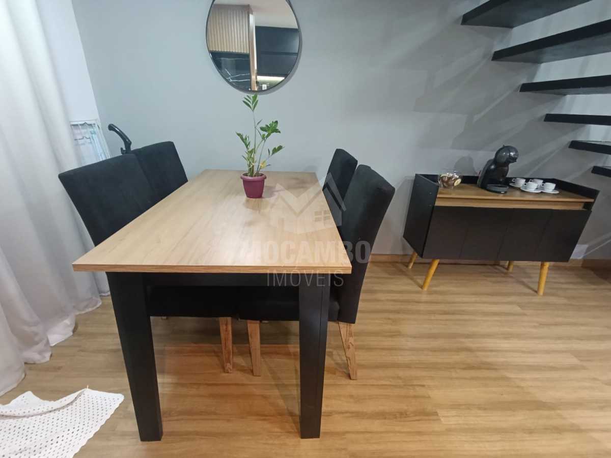 Conheça Sala de jantar do imóvel - Casa em Condomínio 2 quartos à venda Residencial Pateo Santo Antônio - Itatiba,SP Jardim México - R$ 760.000 - FCCN20138 - 8 Sala de jantar - 8