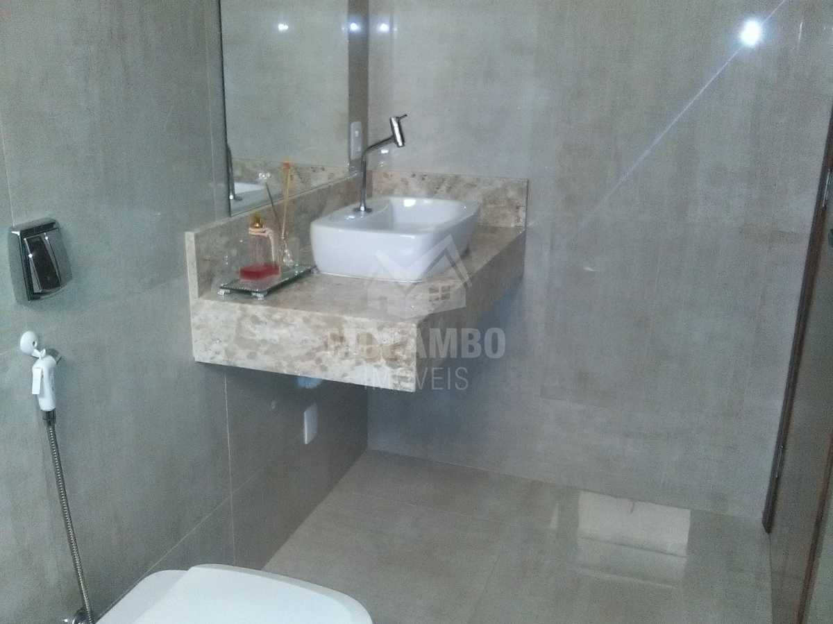 Conheça Banheiro da suíte do imóvel - Casa em Condomínio 3 quartos para alugar Itatiba,SP Condomínio Sete Lagos - R$ 5.500 - FCCN30975 - 9 Banheiro da suíte - 9