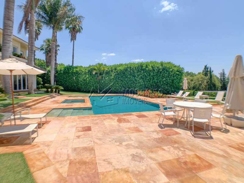 Conheça Piscina do imóvel - Casa em Condomínio 10 quartos à venda Itatiba,SP Condomínio Quinta da Baroneza - R$ 15.000.000 - FCCN100002 - 30 Piscina - 30