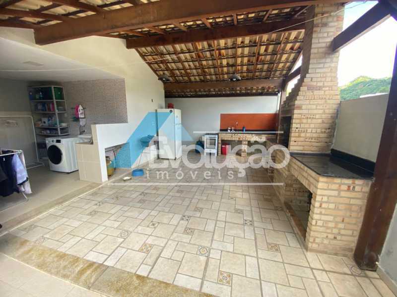 Conheça CHURRASQUEIRA do imóvel - Casa em Condomínio 3 quartos à venda Rio de Janeiro,RJ Campo Grande - R$ 850.000 - V0159 - 21 CHURRASQUEIRA - 21
