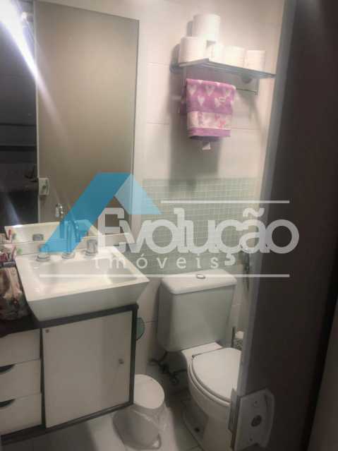 Conheça BANHEIRO DA SUÍTE do imóvel - Cobertura 3 quartos à venda Rio de Janeiro,RJ Campo Grande - R$ 950.000 - V0256 - 16 BANHEIRO DA SUÍTE - 16