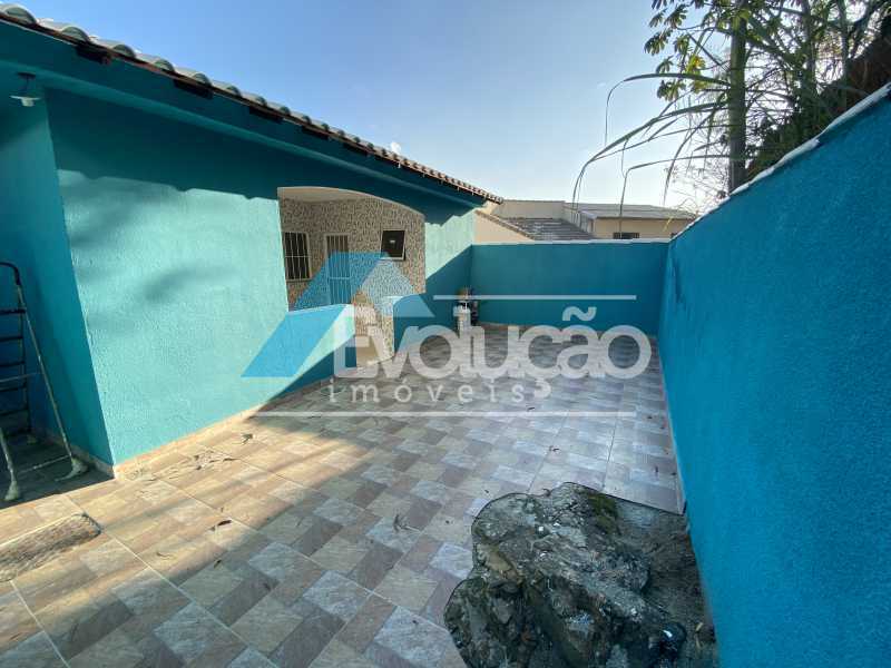Conheça QUINTAL FUNDOS do imóvel - Casa à venda Rua Farol de São Tomé,Rio de Janeiro,RJ Debora Campo Grande - R$ 285.000 - V0299 - 7 QUINTAL FUNDOS - 7