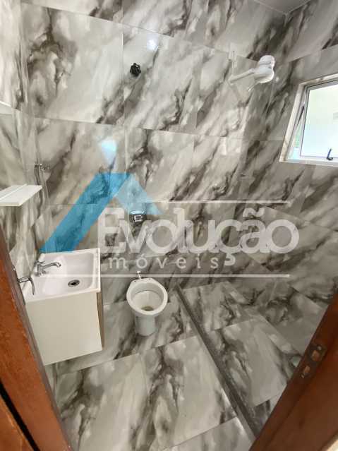 Conheça BANHEIRO SOCIAL do imóvel - Casa à venda Rua Farol de São Tomé,Rio de Janeiro,RJ Debora Campo Grande - R$ 285.000 - V0299 - 11 BANHEIRO SOCIAL - 11