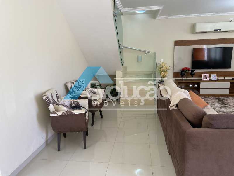 Conheça ESCADA do imóvel - Casa em Condomínio 3 quartos à venda Rio de Janeiro,RJ Rio da Prata Campo Grande - R$ 850.000 - V0343 - 6 ESCADA - 6