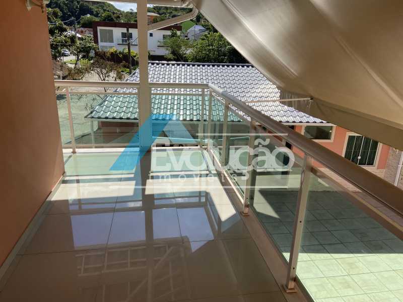 Conheça VARANDA SUÍTE MASTER do imóvel - Casa em Condomínio 3 quartos à venda Rio de Janeiro,RJ Rio da Prata Campo Grande - R$ 850.000 - V0343 - 19 VARANDA SUÍTE MASTER - 19