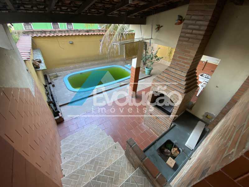 Conheça ÁREA GOURMET E PISCINA do imóvel - Casa em Condomínio 3 quartos à venda Rio de Janeiro,RJ Jardim Silvestre Campo Grande - R$ 499.999 - V0347 - 9 ÁREA GOURMET E PISCINA - 9