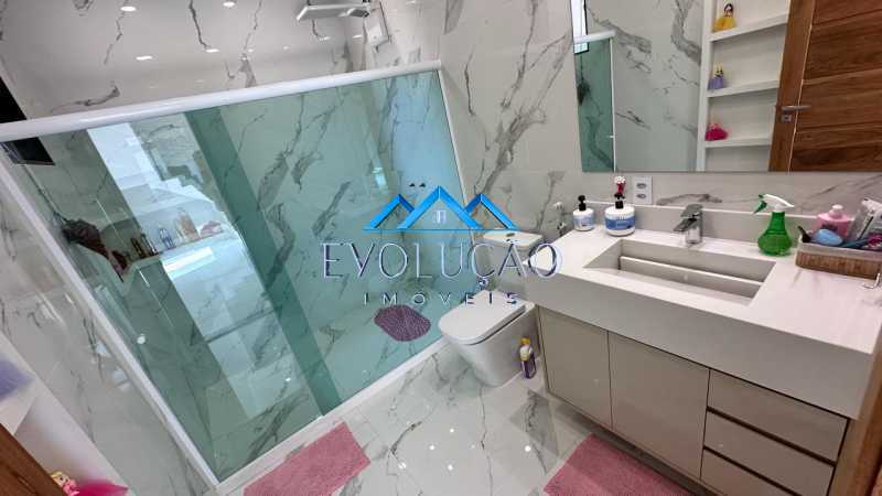 Conheça BANHEIRO SOCIAL 2º PISO do imóvel - Casa 3 quartos à venda Rio de Janeiro,RJ Campo Grande - R$ 820.000 - V0453 - 16 BANHEIRO SOCIAL 2º PISO - 16