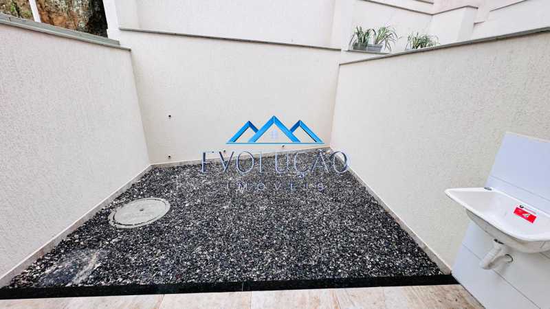 Conheça QUINTAL FUNDOS do imóvel - Casa em Condomínio 2 quartos à venda Rio de Janeiro,RJ Campo Grande - R$ 349.000 - V0461 - 10 QUINTAL FUNDOS - 10
