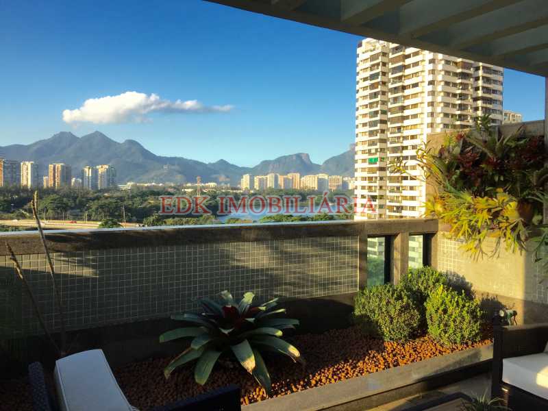 EDK - VENDE - COBERTURA DUPLEX - ALFA PRIVILEGE - BARRA DA TIJUCA - RJ 