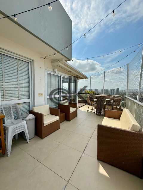 EDK VENDE - LINDA COBERTURA DUPLEX VISTA MAR (2 SUÍTES) - BARRA DA TIJUCA - RJ