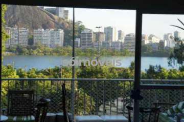 VISTA PANORÂMICA - Lagoa frontal, vista deslumbrante, reforma de arquiteto, lindíssimo. Varandão, sala ampla, 2 quartos. 1 vaga. Infra total - LBAP21872 VISTA PANORÂMICA - Lagoa frontal, vista deslumbrante, reforma de arquiteto, lindíssimo. Varandão, sala ampla, 2 quartos. 1 vaga. Infra total - LBAP21872