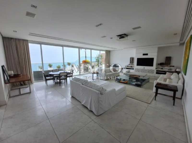 Conheça SALA FRONTAL MAR do imóvel - Cobertura à venda Avenida Atlântica, Copacabana, Rio de Janeiro - R$ 19.000.000 - COCO40079 - 4 SALA FRONTAL MAR - 4